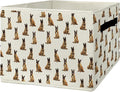 Belgian Malinois Gifts Storage Bins & Boxes with Handles, Dog Mom Dad Lovers Gifts Foldable Basket for Organizing, Dog Collapsible Storage Basket for Bedroom Bathroom Clothes Toys