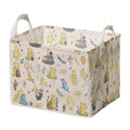 Winnie baby Stuff，Winnie Storage Nursery Basket, Large squarecanvas Laundry Hamper With A Waterproof PECoating, Foldable, Bathroom and Bedroom SetClothes ,Toys Bin, Baby Nursery HamperDecor
