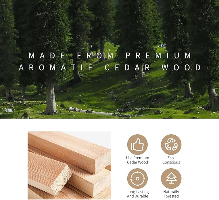 Cedar Boot Tree for Tall & Cowboy Boots, Adjustable Boot Stretcher Calf, 100% Natural Cedar, Reduce Creases Sagging