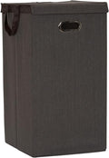 Household Essentials, Cobblestone Laundry Hamper, Sturdy Polyester Sides with Attached Magnetic Lid