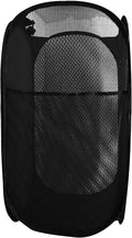 La Mart Pop-Up Hamper - 520 - Black