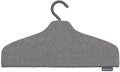 Brabantia - Steam Clothes Hanger - Solid Surface for High-Pressure Steaming on Collars and Shoulders - Quick & Easy Results - Double-Sided Use - Versatile 360° Rotating Hook - Pepper Black