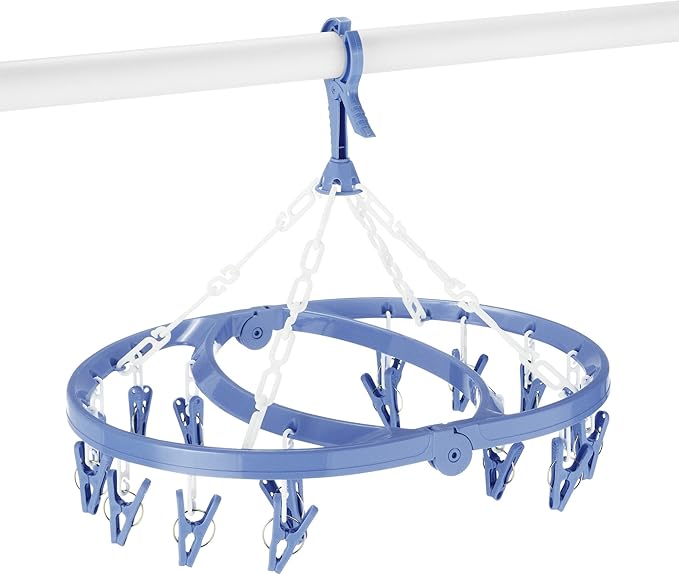 Whitmor Clip and Drip Hanger with 16 Clips