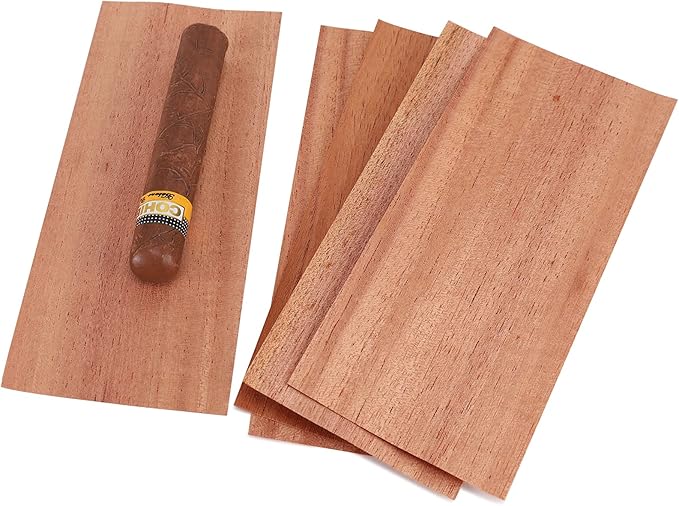 Fortune Nexus Cedar Wood Sheets for Humidor – 5-Pack, 0.45 mm Thick, 3.3″ × 8.1″ – Premium Moisture-Retaining Cedar Inserts for Cigars