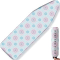 BNDX Ironing Board Cover and Pad 15" x 54" for Wedding Gift - Dorm Rooms Non Slip Padding Stain Resistant Retired Seniors Sewing Enthusiasts, Elastic Edge Fit Waterproof Resistant - Cosmic Pulse