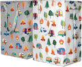 Kay&J 2-Pack Collapsible Laundry Hamper, Laundry Sorter, Laundry Baskets with Two Colors for Easy Separation
