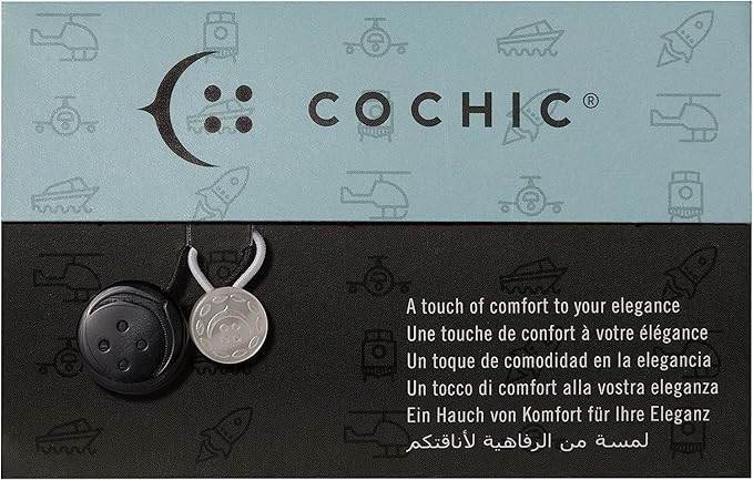 Shirt Collar and Pant Waist Extenders/Expanders + Collar Stays Travel Set