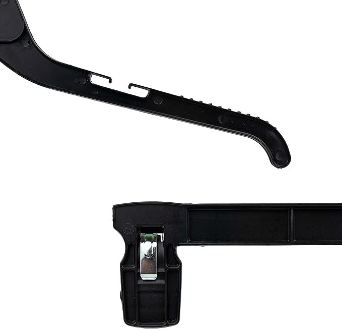 HangOn Shirt & Pants Hangers Combo Set Recycled Plastic, Black, 17 Inch & 12 Inch, 15 Each 30 Total
