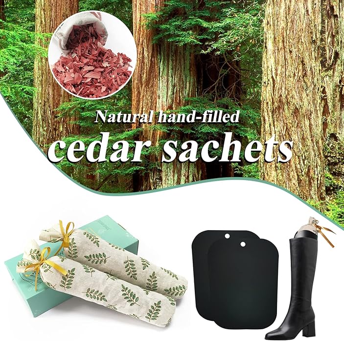 Boot Shapers for Tall Boots Women,Boot Trees Cedar Freshner,Inserts Boots Support for Women 100% Cedar Wooden Sachets Bags