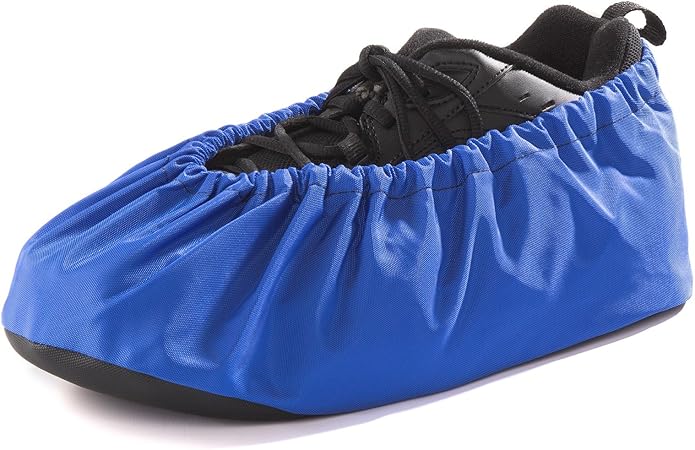 Washable Reusable Shoe and Boot Covers, Nonskid - Made in USA - One Pair