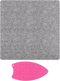 HARFINGTON Wool Pressing Mat 17" x 17" Wool Ironing Pad Sewing Notions for Crafts Quilter Quilting
