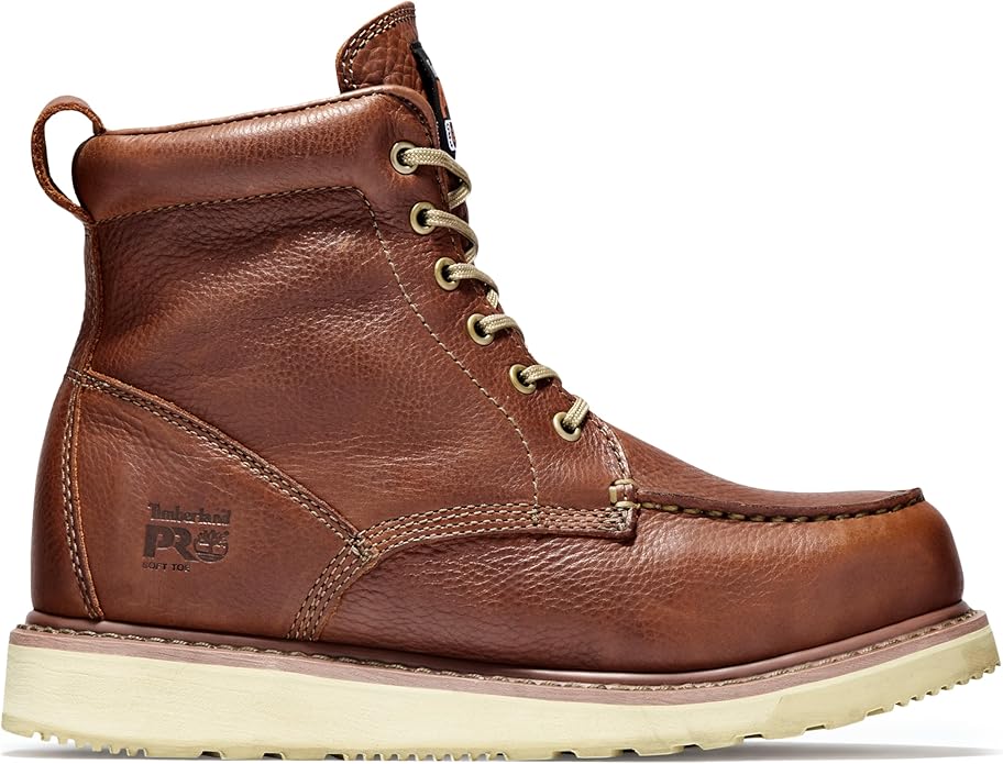 Timberland PRO Unisex Adult Pro Wedge 6 Inch Soft Toe Work Boots