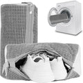 Shoe Washing Machine Bag, Laundry Shoe Bag for Washer and Dryer,2Pcs Reusable Shoe Bag for Washing Machine Fit Most Shoes Types (Grey 2 pcs)