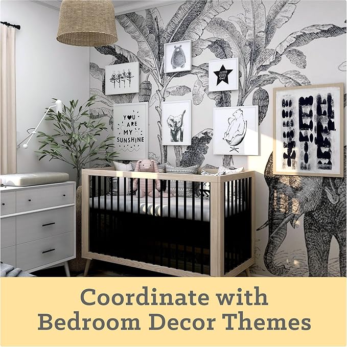 Baby Clothes Closet Organization, Hanging Size Dividers: Months & Years Sets, Girl Boy Neutral Black Yellow Woodland Animal Outdoor Mountain Forest Safari Explorer Nursery Décor, Useful Baby Gift