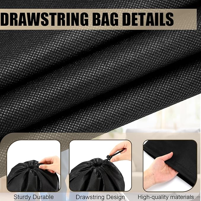 2 Pcs Genuine Parts Accessory Storage Bag Oem Part Number XBG340, 12.6 x 27.6 Inch Vacuum Accessory Storage Bags Fits Most Vacuum Model Accessories