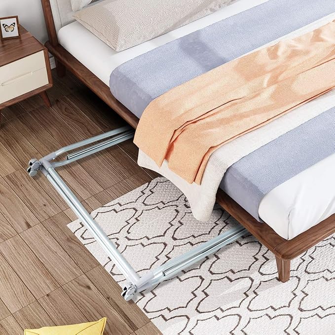 Nightcore Extendable Garment Rack, Heavy Duty Foldable Clothes Rail with Adjustable Hanging Rod & Rolling Casters, Movable Clothes Hanger for Home, Office, Store, Market