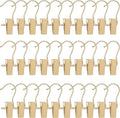 BEWISHOME 50 PCS Boot Hangers for Closet, Laundry Hooks with Clips,Heavy Duty Boot Clips for Haning,Space Saving Portable Travel Clothes Pins, Jeans, Socks, Towel, Gold FYC50G