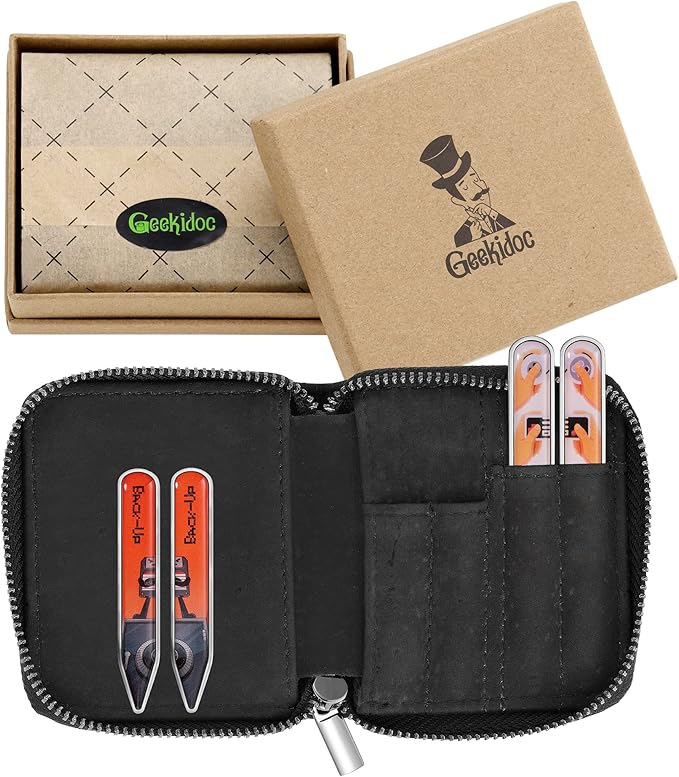 Stainless Steel Collar Stays for Men | Collar Insert Set Made with Surgical Grade Stainless Steel