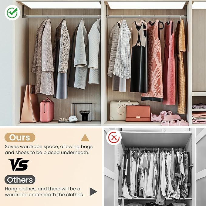 Velvet Short Neck Hangers - Heavy-Duty, Non-Slip Felt Surface, Space-Saving Design with Anti-Slip Grooves & Shoulder Shape, 360° Rotating Hooks, Durable for Coats, Shirt& Dresses (30, Black C)