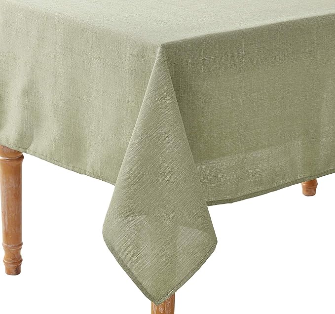 Euro Linen Vintage Design Tablecloth - 54" x 72" - in Mint