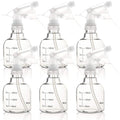 Youngever 6 Pack Empty Plastic Spray Bottles, Spray Bottles for Hair and Cleaning Solutions (8 Ounce)
