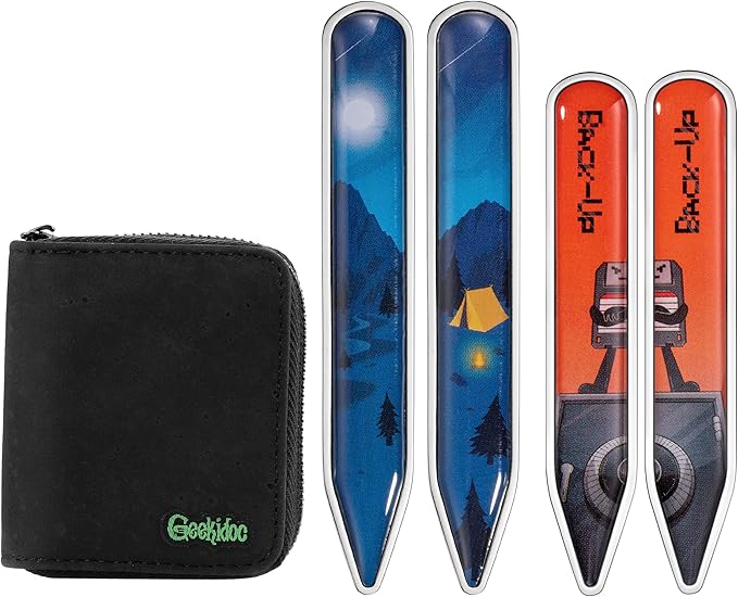 Stainless Steel Collar Stays for Men | Collar Insert Set Made with Surgical Grade Stainless Steel