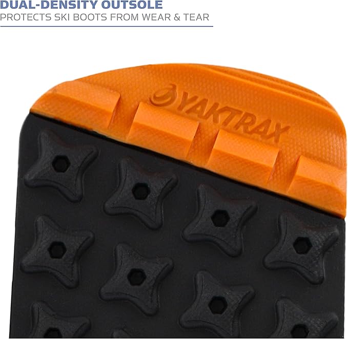 Yaktrax SkiTrax Ski Boot Tracks Traction and Protection Cleats (1 Pair)
