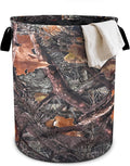 Camo Camouflage Laundry Basket Foldable Oxford Cloth Tote Bag Laundry Hamper Clothes Storage Bucket Organizer For Bathroom/Laundry Storage/Bedroom 19.6x15.7 Inch