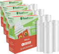 FoodSaver Custom Fit Airtight Food Storage and Sous Vide Vacuum Sealer Bags,8 x 20',Perfect for Meal Prep and Sous Vide Cooking,(Pack of 12)
