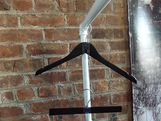Plastic Hanger Connectors, Coordinate Strips for Display, 11 Slots, Clear (Pack of 100)
