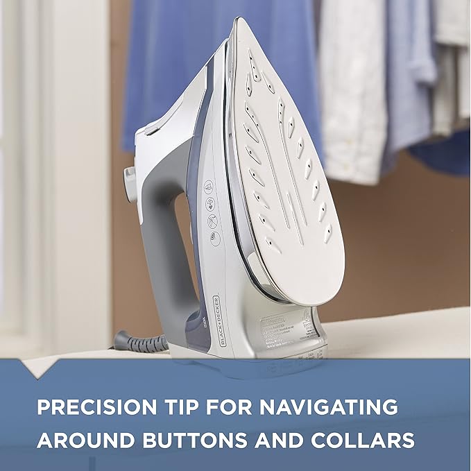 BLACK+DECKER Allure Professional Steam Iron,Blue,D3030,(Pack of 4)