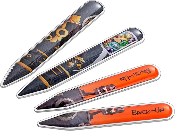 Stainless Steel Collar Stays for Men | Collar Insert Set Made with Surgical Grade Stainless Steel