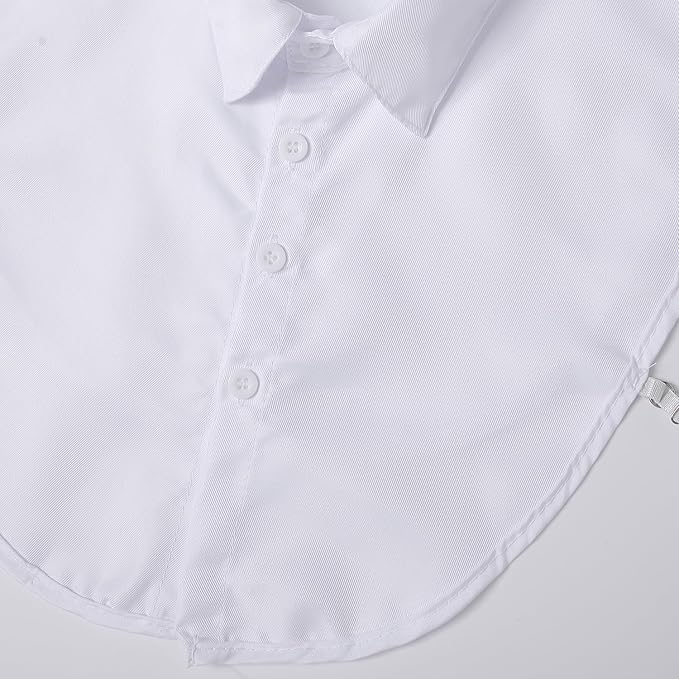 Fake Collar for Women, Detachable False Pointed Faux Shirt Collars for Office Casual Formal Outfits Graduation Daily