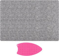 HARFINGTON Wool Pressing Mat 24" x 17" Wool Ironing Pad Sewing Notions for Crafts Quilter Quilting
