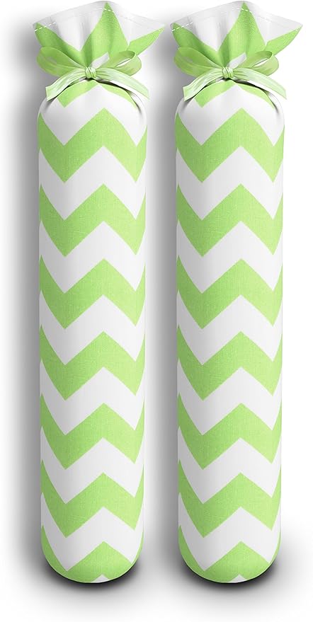 Boot Shaper Stands for Closet Organization - Keeps Them Shaped Properly - Many Patterns to Choose from - 1 Pair (Lime Green Chevron)