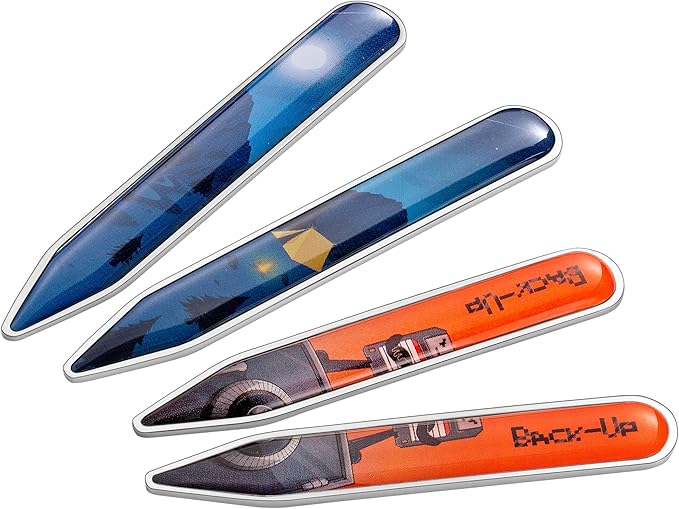 Stainless Steel Collar Stays for Men | Collar Insert Set Made with Surgical Grade Stainless Steel