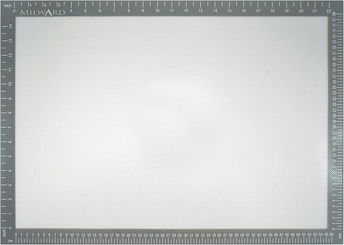 Milward Applique Fusing Mat Non-Slip Non-Stick Heat Resistant Silicone 24 x 17” – 61 x 43cm