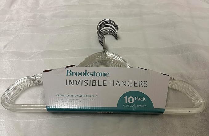 brookstone Invisible Hangers, Clear