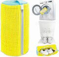 Shoe Washing Machine Bag,Laundry Shoe Bag for Washer and Dryer,Reusable Shoe Cleaning Bag for Sneakers,Tennis Shoes,With Self-locking Zipper, Microfiber Inside,Include Shoe Bag