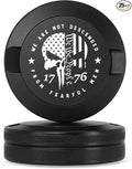 Metal Can | Metal Container for Pouches | Aluminum Used Pouch Storage Tin | Airtight O-Ring Moisture Odor Proof EDC Pocket Tin | Defiance Edition (Black)