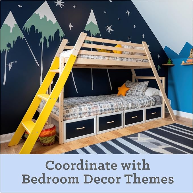 Days of the Week School Clothes Organizer, Modish Labels Weekly Monday through Friday Kids Closet Organization, Girl Boy Neutral Navy Woodland Animal Outdoor Mountain Forest Safari Explorer Room Décor