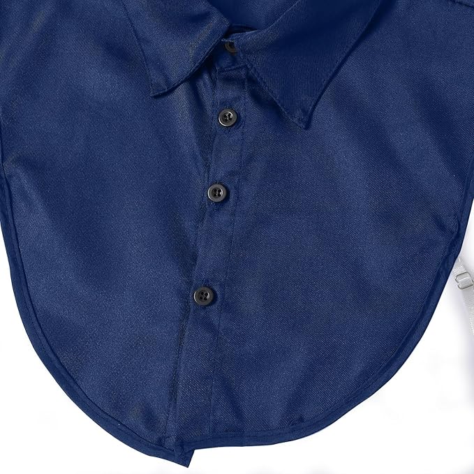 Fake Collar for Women, Detachable False Pointed Faux Shirt Collars for Office Casual Formal Outfits Graduation Daily
