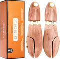 Cedar Space Cedar Shoe Trees for Men, 7.5-14 Sizes Cedar Shoe Trees, 2 Pairs Wooden Shoe Stretcher Tree