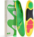 Shoe Insoles for Men Women, Insoles for Work Boots with Shock Absorbing Padding, U-Shaped Heel Cup, Plantar Fasciitis Arch Support Insoles for Standing All Day, Work, Trim-to-Fit Shoes