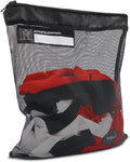Meister Athlete Wash Bag - Mesh Sports Laundry Bag w/Zipper Lock - Black