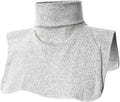 Ohoo Ribbed Cotton Blend Fake Turtleneck Dickey Collar Lightweight Detachable Mock Layering Accessory for Men Women
