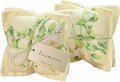 AUCUDA Spring 4pcs Jasmine Scented Sachet Bags for Drawers and Closets Decorations, Potpourri Packets for Women Clothes Storage, Spring Wedding Fragrance Pillow for Bedroom Indoor, Air Fresheners.