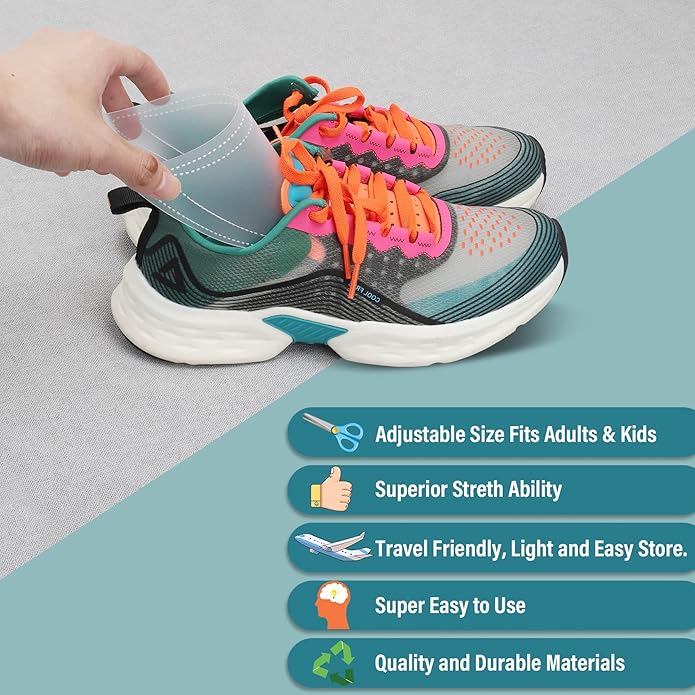 YOLOPARK Shoe Tree Inserts for Men Women, Shoe Shaper for Sneaker Leater Golf Mules and Boot