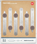 Würkin Stiffs Power Stays Magnetic Collar Stays|Power Stays with Storage Case | Metal Shirt Collar Stays for Men Clothing