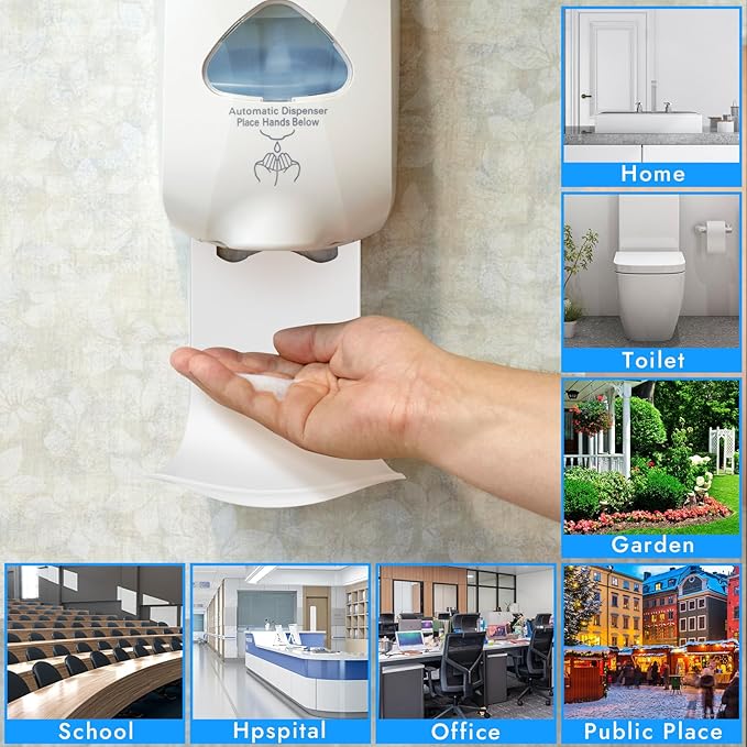 5PCS Drip Tray Wall Mount Soap Dispenser Bracket, Laundry Detergent Drip Catcher, Easy to Clean (White)
